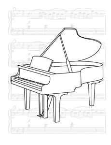 Coloring Book for Musicians