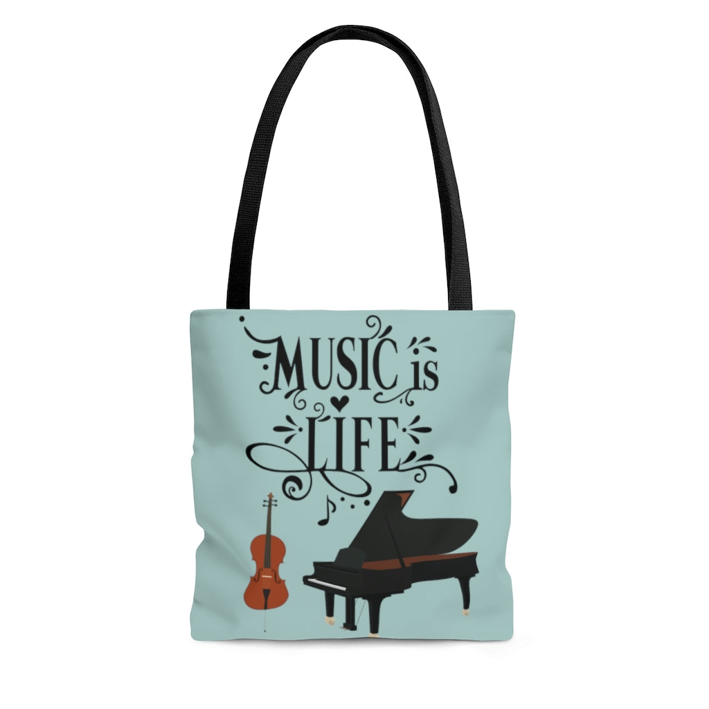 WUOL Classical Piano Skyline Tote Bag – LPM Store