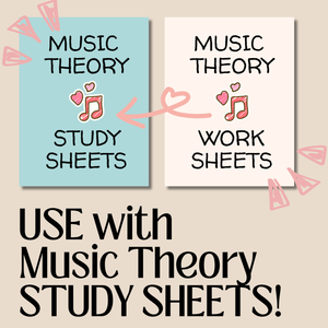 Music Theory Worksheets  | 30 Weeks of Music Theory Assignments, Learn Scales, Key Signatures, Circle of 5ths