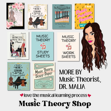Piano Flash Cards, Print and Cut, Beginning Piano, Music Teachers, Music Students