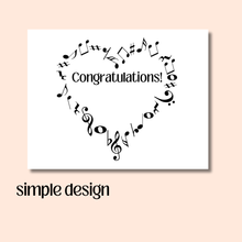 Heart MUSIC CERTIFICATE, Award, Achievement, Printable Certificate of Completion for Musician, Music Studio
