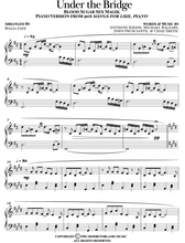 Under the Bridge Piano Solo (Classical/Baroque Style)