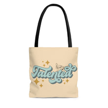Talented 1970s-80s Bubble Letters Vintage Sign Tote Bag