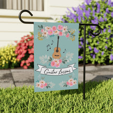 Guitar Teacher Banner for Garden or Porch, "Guitar Lessons"