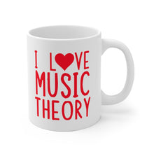 I Love Music Theory Mug