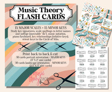 Music Theory FLASH CARDS, Printable, Music Teachers, Music Students, Music Education, Beginning Music