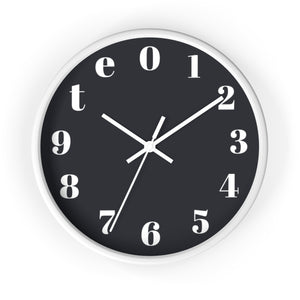 Pitch Class Wall clock - black