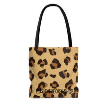 Without Music Life Would Be A Mistake Tote Bag - pop art mic/cheetah