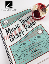 Music Theory Staff Paper Notebook