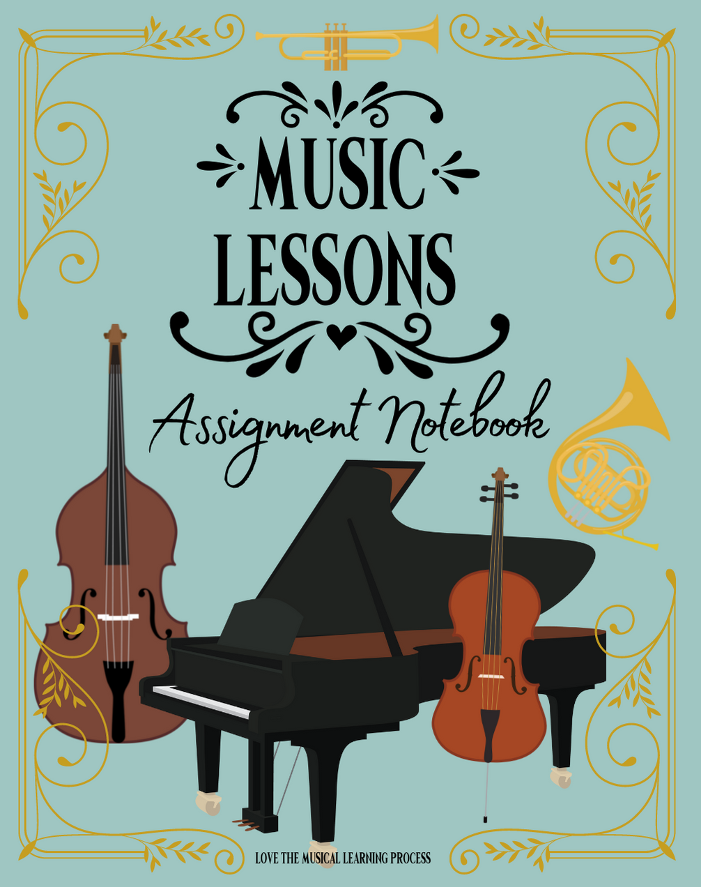 Music Lessons Assignment Notebook
