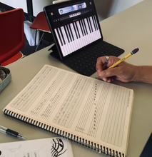 Music Theory Staff Paper Notebook
