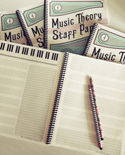 Music Theory Staff Paper™ Notebook - Music Theory Shop
