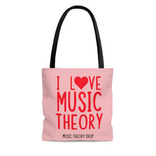 I ❤️ Music Theory Tote Bag - Music Theory Shop
