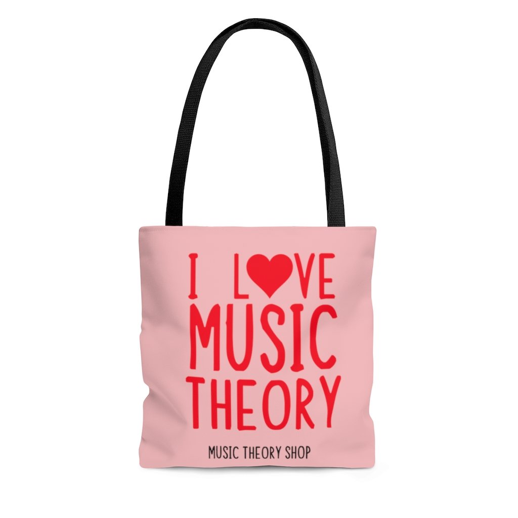 I ❤️ Music Theory Tote Bag - Music Theory Shop