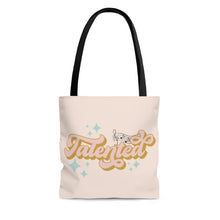 Talented 1970s-80s Bubble Letters Vintage Sign Tote Bag